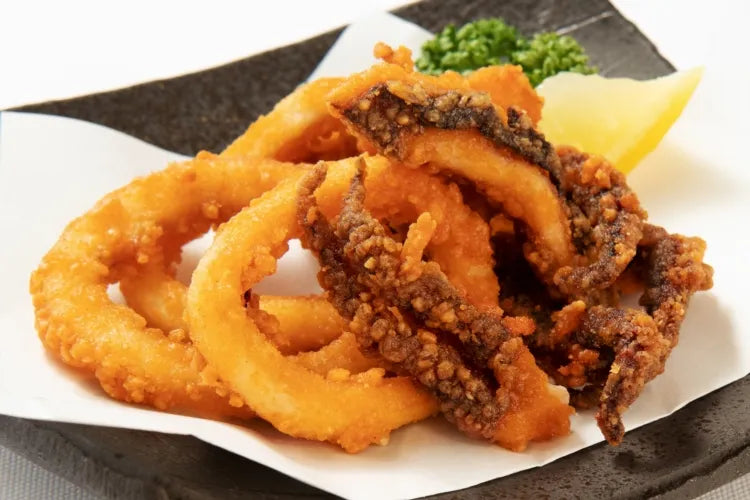 シバセン まるごといか唐揚げ (耳、胴、下足入り)